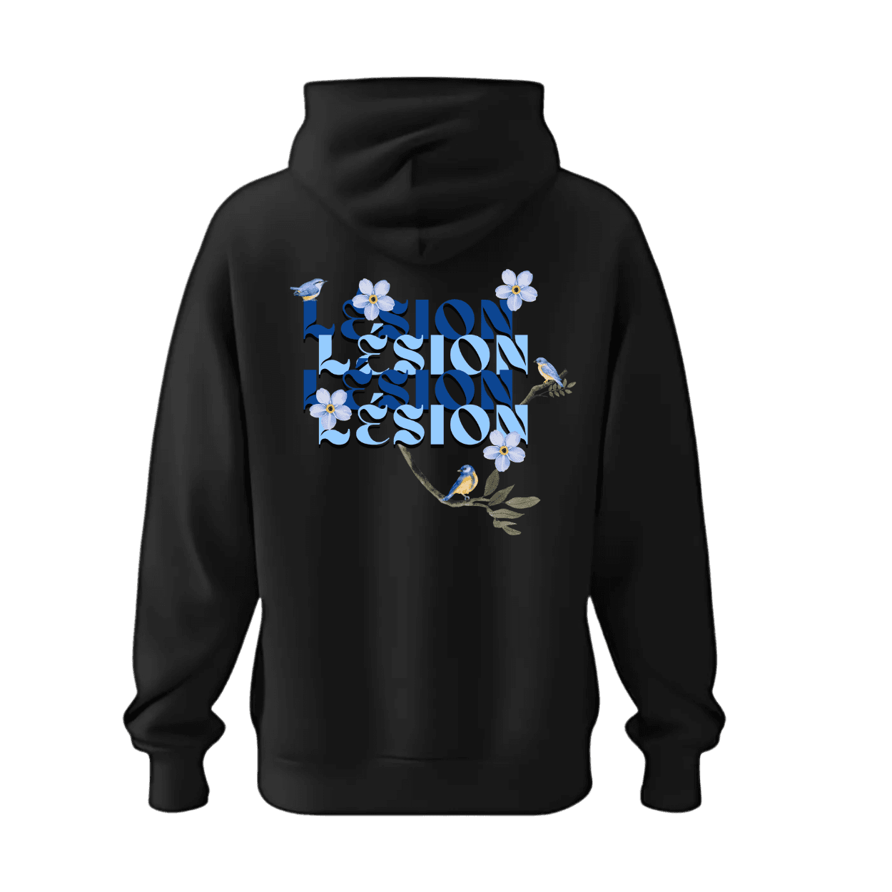 Hoodie Souvenir Bleu - vue 2